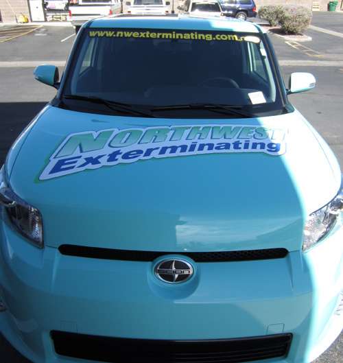 Northwest Exterminating Scion Car Wrap Tucson