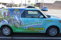 Northwest Exterminating Scion Car Wrap Tucson