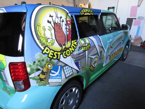 Northwest Exterminating Vehicle Wrap Tucson