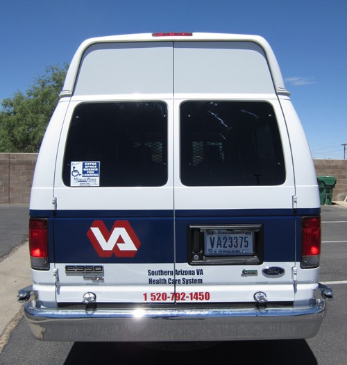 VA Van Vinyl Graphics Install