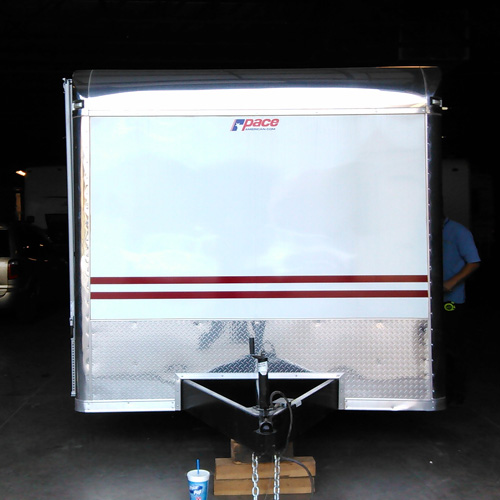 Custom trailer graphics in Tucson