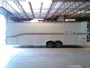 Custom trailer graphics in Tucson