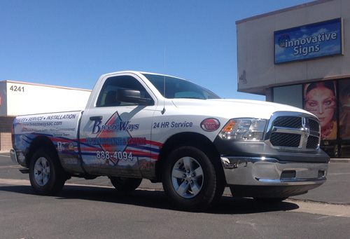 Dodge Ram Truck Wrap Breezeways Tucson