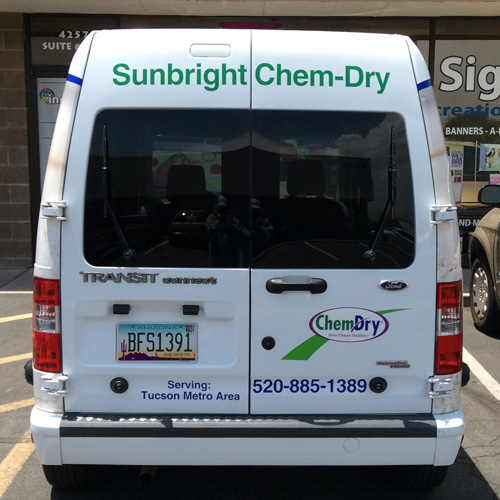 Sunbright Chem-Dry Vehicle Wraps Tucson