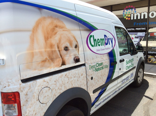 Sunbright Chem-Dry Vehicle Wraps Tucson