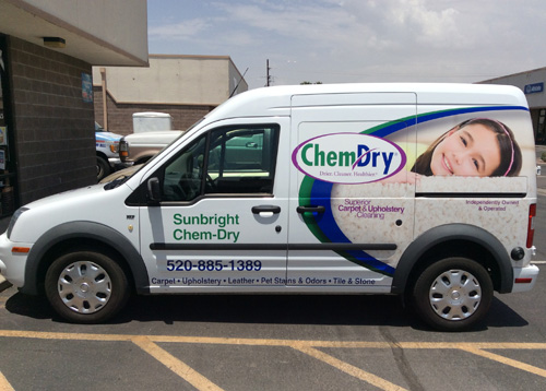 Sunbright Chem-Dry Vehicle Wraps Tucson