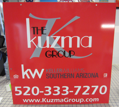 Kuzma Group Printed Signs