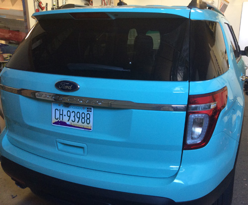 Ford Explorer Vehicle Wraps Tucson