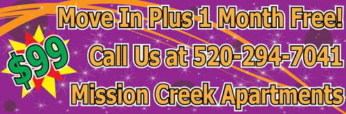 Mission Creek Apartments Banner