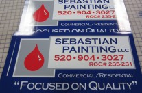 Sebastian Painting Vehicle Magnets Tucson