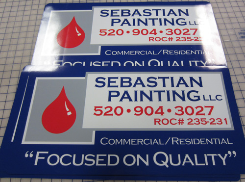 Sebastian Painting Vehicle Magnets Tucson