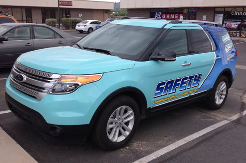 Ford Explorer Wrap Northwest Exterminating