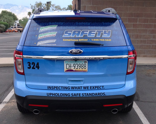 Ford Explorer Wrap Northwest Exterminating