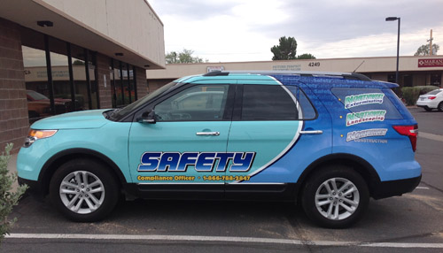 Ford Explorer Wrap Northwest Exterminating