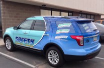 Safety Vehicle Wrap Northwest Exterminating