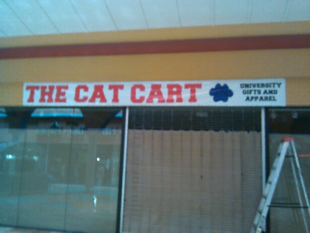The Cat Cart Banner Install
