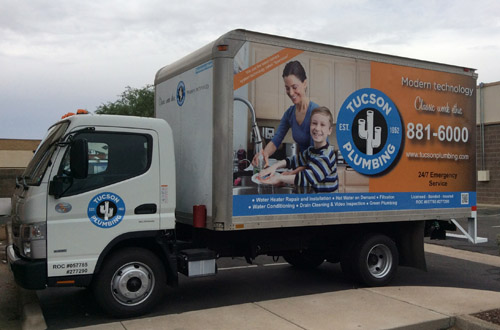 Box Truck Wrap Install Tucson Vehicle Wraps