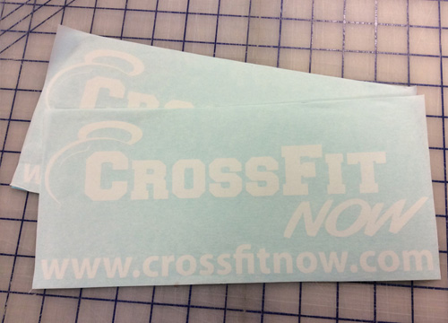 Crossfit Now Vinyl Decals