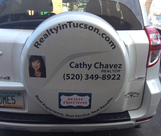 Realty Executives Vehicle Graphics Install