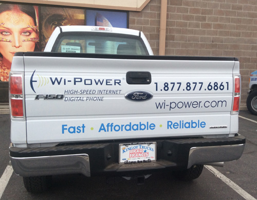 Vehicle Wraps Tucson Wi-Power