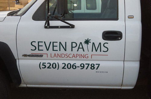 7 Palms Truck Graphics Tucson