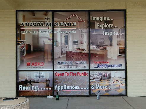 Window Graphics Install Arizona Wholesale Supply