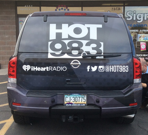 Tucson Vehicle Wraps Hot 98.3