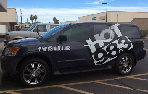 Tucson Vehicle Wraps Hot 98.3