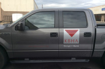 Truck vinyl decals Tucson KBHA