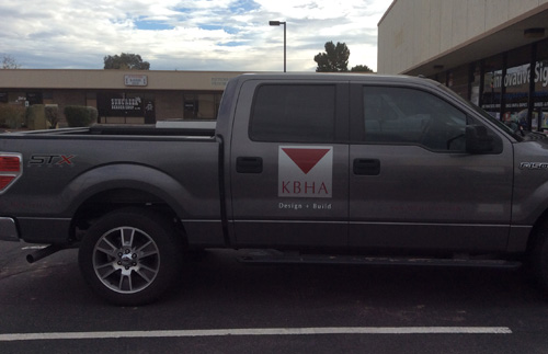 Truck vinyl decals Tucson KBHA