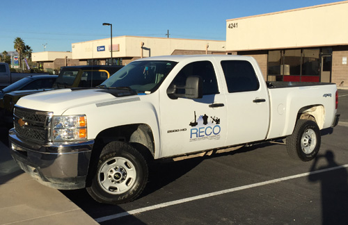 RECO Truck graphics Tucson