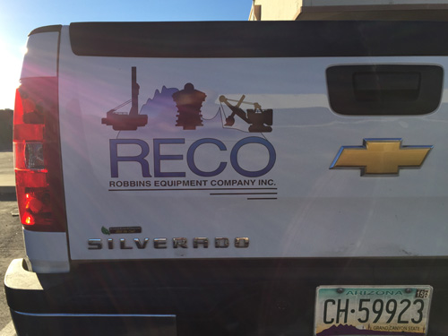 RECO Truck graphics Tucson