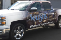 Watson Chevy Truck Wrap