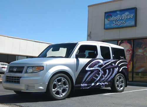 Honda Element Vehicle Wrap