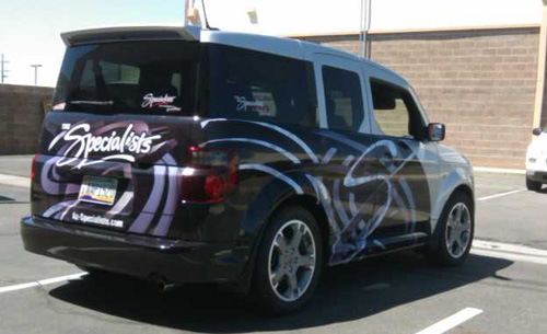 Honda Element Vehicle Wrap