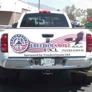 Freedom Smoke Truck Wrap Tucson