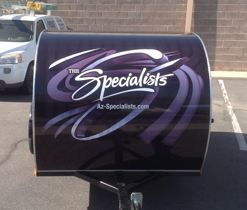 Finished Trailer Wrap