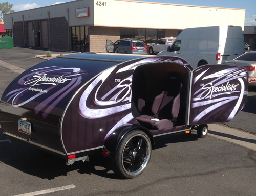 Finished Trailer Wrap