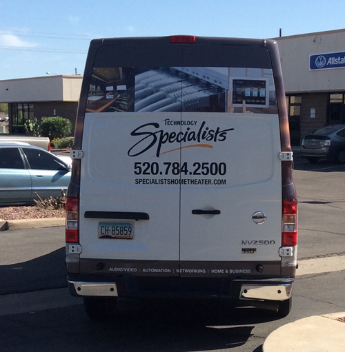 The Specialists Van Wrap