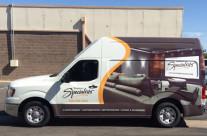 Finished Van Wrap for The Specialists