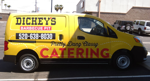 Dickeys BBQ Wrap Vehicle Wraps Tucson