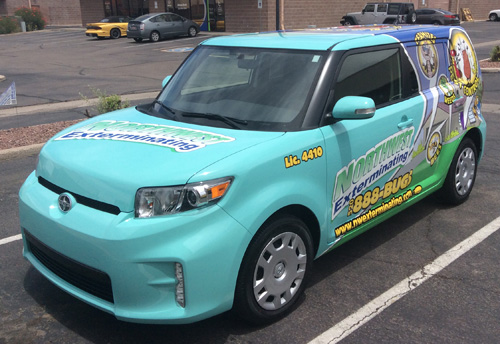 NW Exterminating Vehicle Wraps Tucson