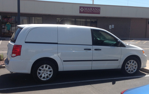 Van wrap for Tortillas Mi Pueblito