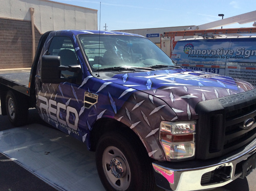 RECO Truck Wrap - Vehicle Wraps Arizona