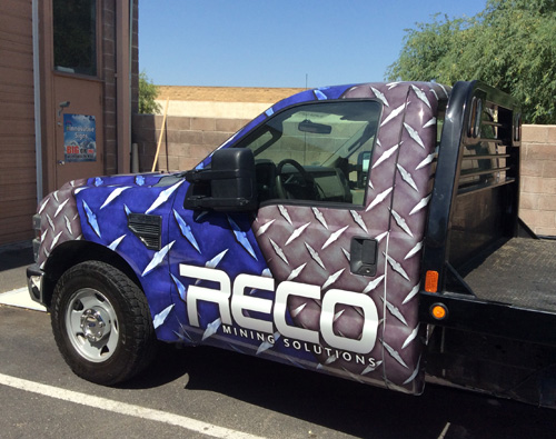 RECO Truck Wrap - Vehicle Wraps Arizona