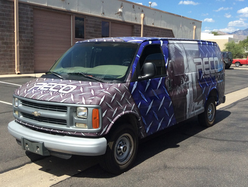 RECO Express Wrap Vehicle Wraps Tucson