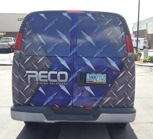 RECO Express Wrap Vehicle Wraps Tucson