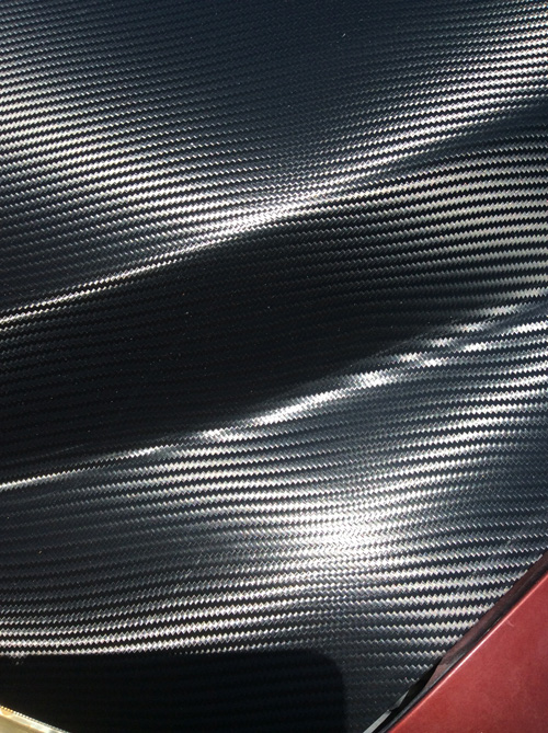 Carbon Fiber Vinyl Closeup
