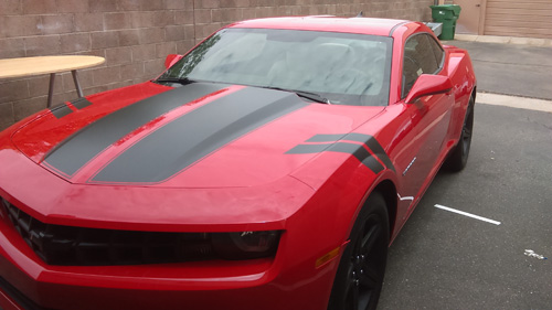 Custom Camaro graphics and vehicle wraps Tucson