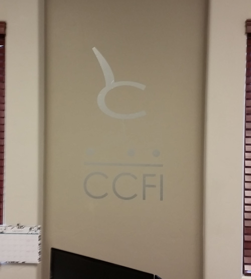 CCFI vinyl install Tucson